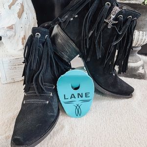 NEW Lane fringe boots